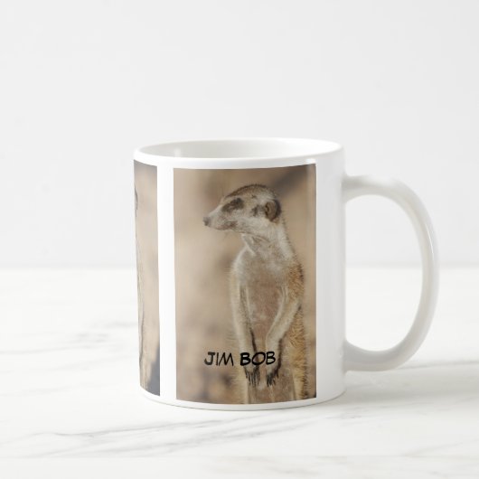 Jim-Bob Meerkat Tasse (Rechts)