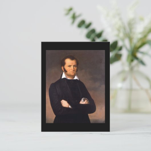 Jim Bowie Postkarte (Stehend Vorderseite)