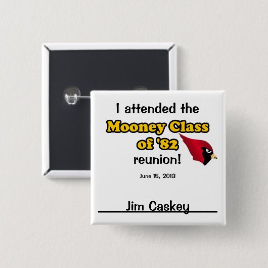 Jim Caskey Button (Vorne & Hinten)