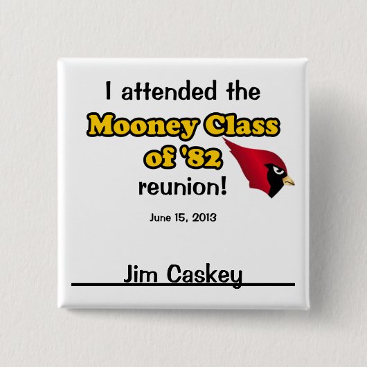 Jim Caskey Button (Vorderseite)
