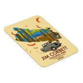 Jim Corbett National Park, Uttarakhand State Magnet (Rechte Seite)