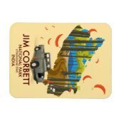 Jim Corbett National Park, Uttarakhand State Magnet (Horizontal)