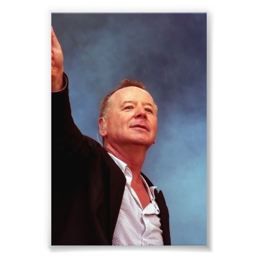 Jim Kerr Simple Minds Live in Concert Fotodruck (Vorne)