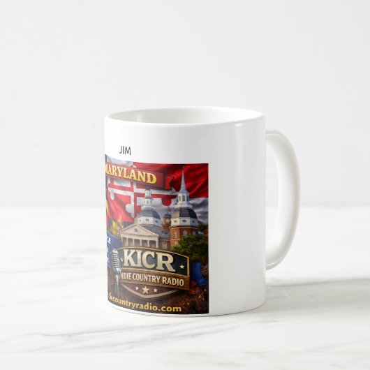 Jim Lawrence Mug Kaffeetasse (VorderseiteRechts)