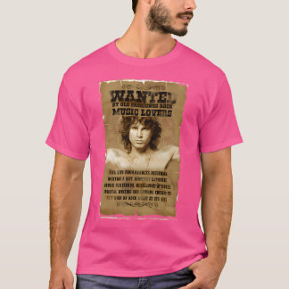 Jim Morrison Gewollt Poster T-Shirt