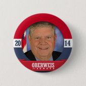 JIM OBERWEIS CAMPAIGN BUTTON (Vorderseite)