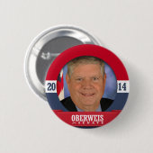 JIM OBERWEIS CAMPAIGN BUTTON (Vorne & Hinten)