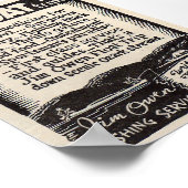 Jim Owen Float Trips Poster (Ecke)