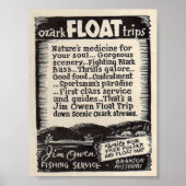 Jim Owen Float Trips Poster (Vorne)