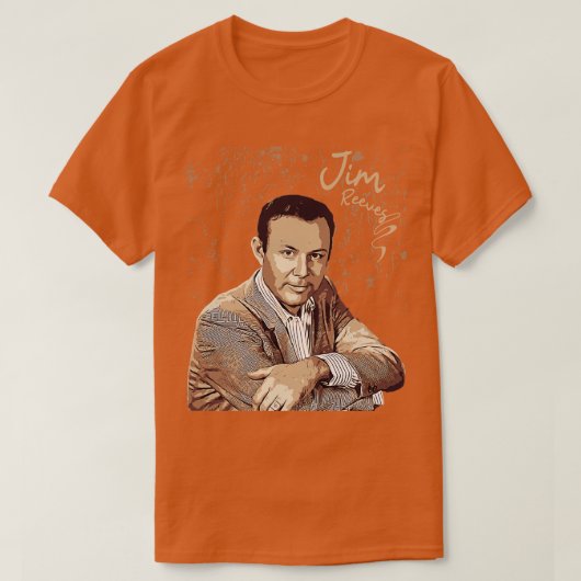 Jim Reeves T-Shirt (Design vorne)
