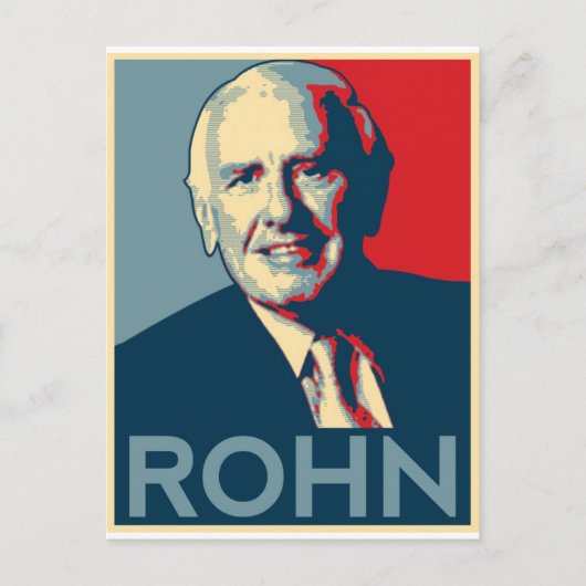 Jim rohn postkarte (Vorderseite)