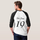 Jim-Shirt T-Shirt (Schwarz voll)