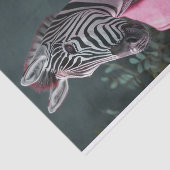 Jim the Zebra Seidenpapier (Ausschnitt)