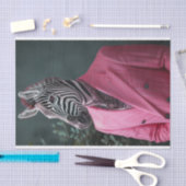 Jim the Zebra Seidenpapier (Handwerk)