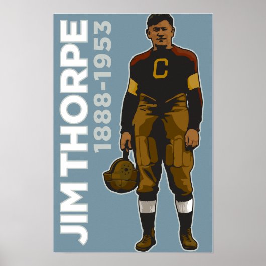 Jim Thorpe, amerikanisches Poster (Vorne)