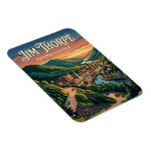 Jim Thorpe USA Magnet (Rechte Seite)