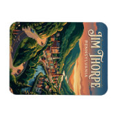 Jim Thorpe USA Magnet (Horizontal)
