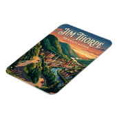 Jim Thorpe USA Magnet (Linke Seite)