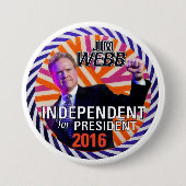 Jim Webb 2016 Button (Vorderseite)