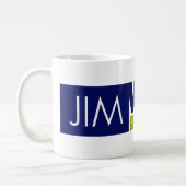 Jim Webb für Präsident V1 Kaffeetasse (Links)