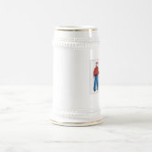 JimBunyan -- legendärer Buchhalter Bierglas (Mittel)