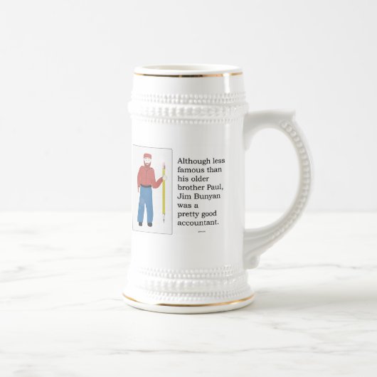 JimBunyan -- legendärer Buchhalter Bierglas (Rechts)