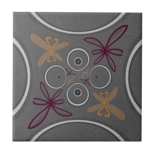 Jimette Design ceramic 2020 Sammlung Fliese (Vorderseite)