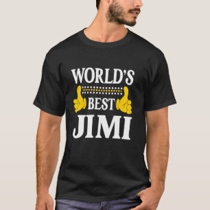 Jimi Persönlicher Name Funny Vorname World's Best  T-Shirt