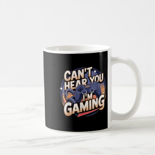 Jimino Uni-adult Gaming - Can't Hear You I'm Gamin Kaffeetasse (Rechts)
