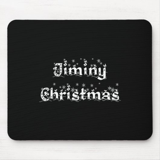 Jiminy Christmas Mousepad (Vorne)