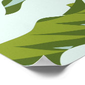 Jiminy Peak Massachusetts Ski Poster (Ecke)