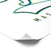 jiminy Peakmassachusetts Skigobild Fotodruck (Ecke)