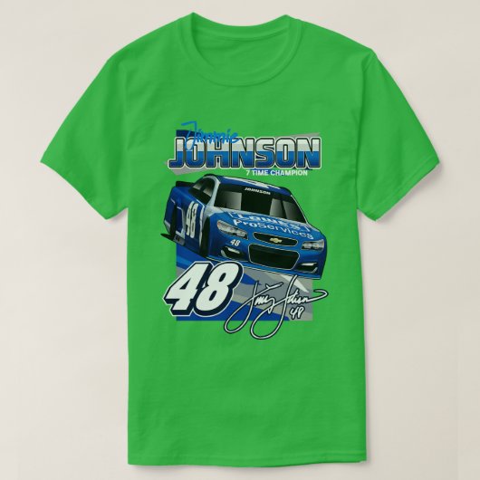Jimmie Johnson Nascar T-Shirt (Design vorne)