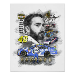 Jimmie Johnson Poster