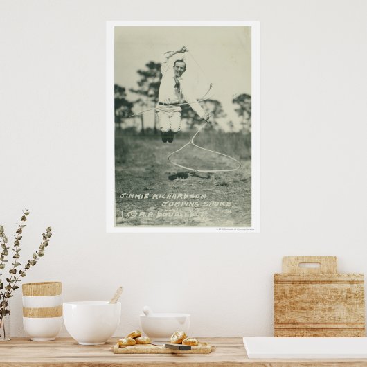 Jimmie Richardson sprang. Poster (Küche)