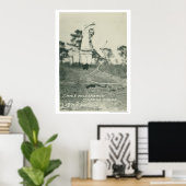 Jimmie Richardson sprang. Poster (Heimbüro)