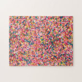Jimmies Sprinkles Cupcake Food Fun | Jigsaw Puzzle (Horizontal)