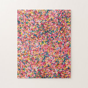 Jimmies Sprinkles Cupcake Food Fun  Puzzle Jigsaw