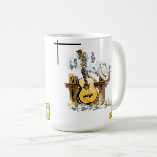 Jimmy Buffett Kaffeetasse (VorderseiteRechts)