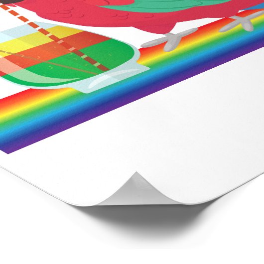 Jimmy Buffett Parrot Poster (Ecke)