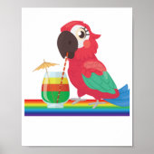 Jimmy Buffett Parrot Poster (Vorne)