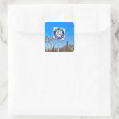 Jimmy Buffett Quadratischer Aufkleber (Tasche)