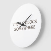 Jimmy Buffett sang dieses Lied Große Wanduhr (Winkel)