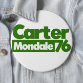 Jimmy Carter 76 Carter Mondale Retro-Politik Button (Beispiel)