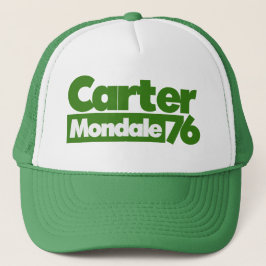Jimmy Carter 76 Carter Mondale Retro-Politik Truckerkappe