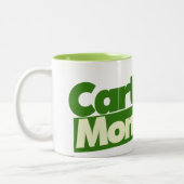 Jimmy Carter 76 Carter Mondale Retro-Politik Zweifarbige Tasse (Links)