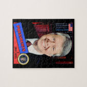 Jimmy Carter Baseball Card Puzzle (Horizontal)