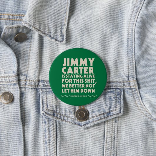 Jimmy Carter Bleibe live für diesen Button (Beispiel)