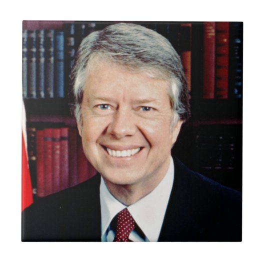 Jimmy Carter Fliese (Vorderseite)