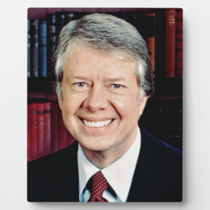 Jimmy Carter Fotoplatte